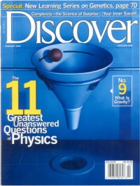Discovery Magazine Cover Feb 02